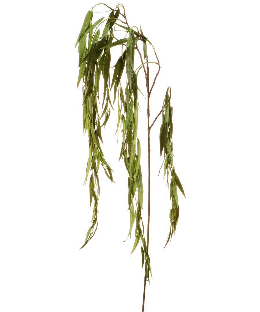 Discount Two Weeping Willow Branches in Green SECRETSALES