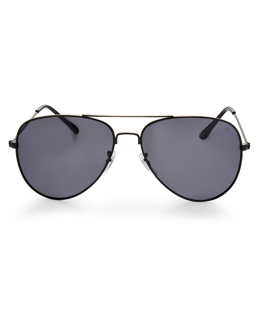 Kenzo black aviator sunglasses Sale - winstonne