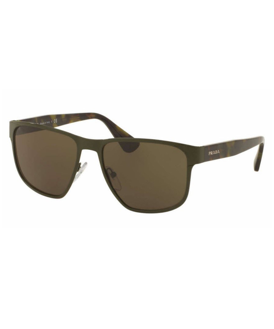 Brown squared sunglasses Sale - PRADA