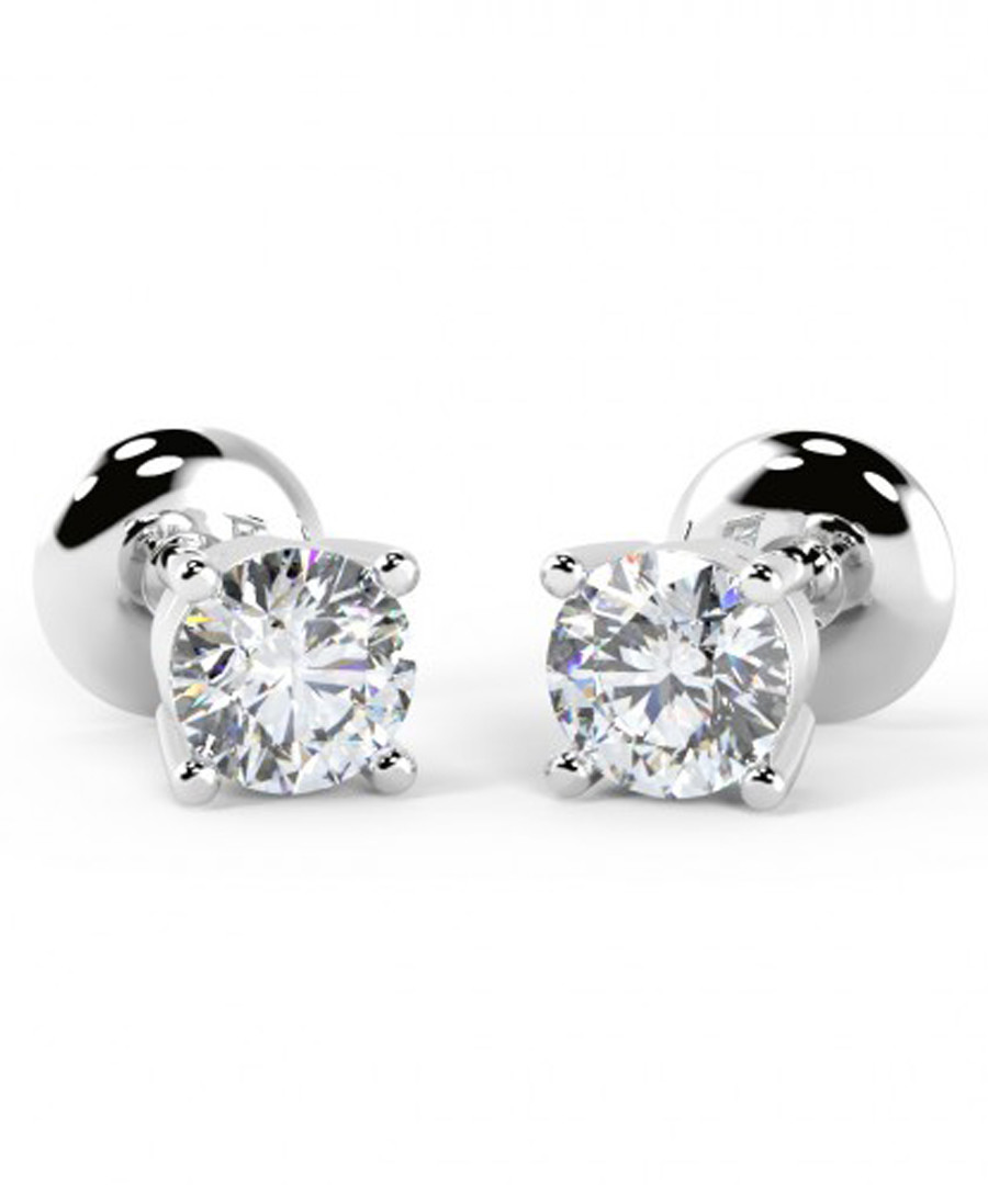 0.25ct diamond & white gold studs Sale - Buy Fine Diamonds