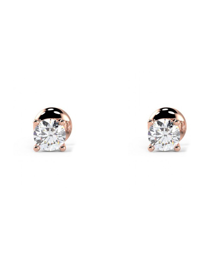 0.25ct diamond & 9kt rose gold studs Sale - Buy Fine Diamonds