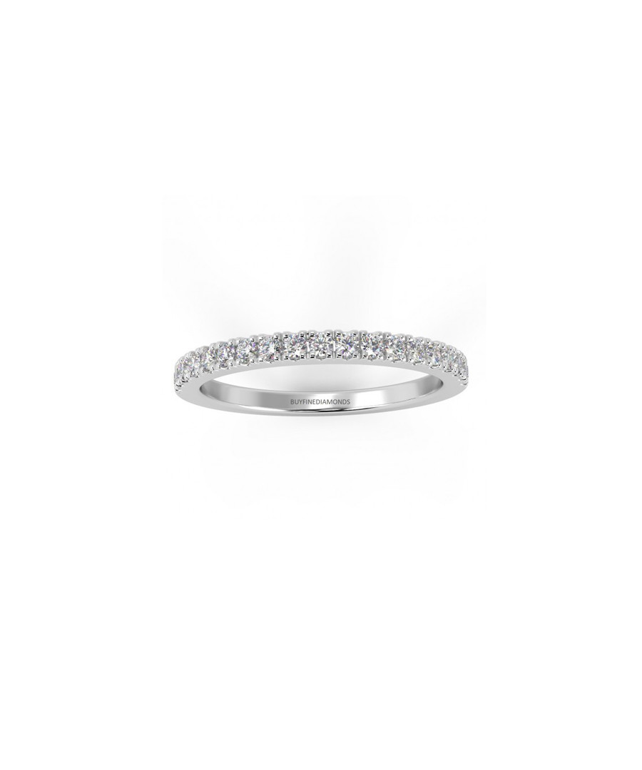 Diamond & platinum half eternity ring Sale - Buy Fine Diamonds