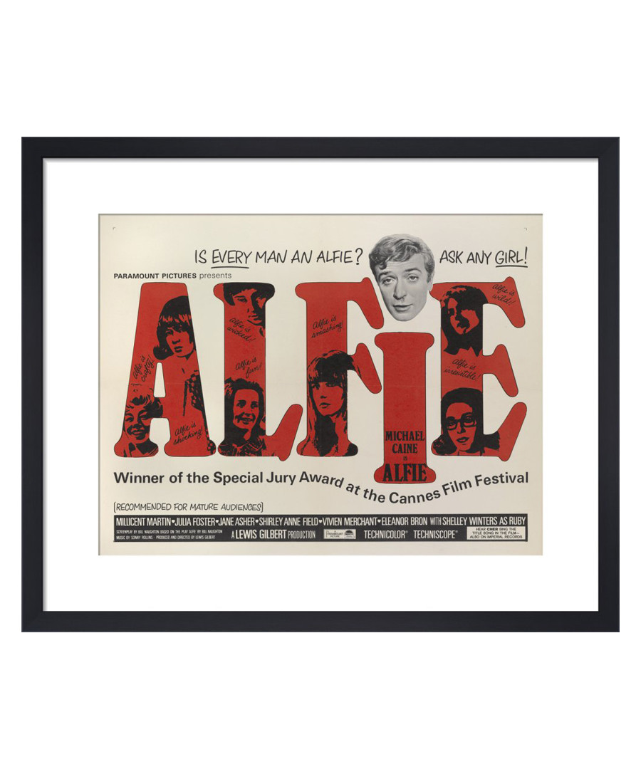 Alfie framed print Sale - The Art Guys