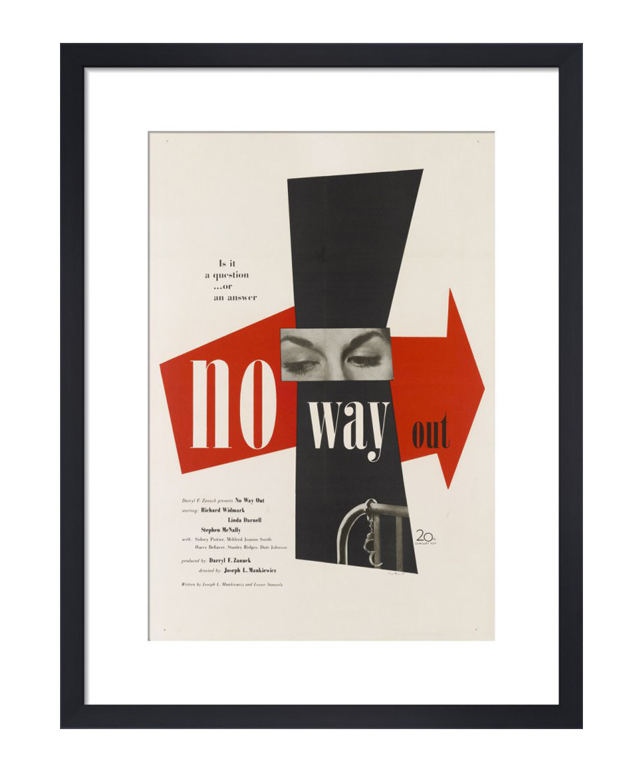 No Way Out framed print Sale - The Art Guys