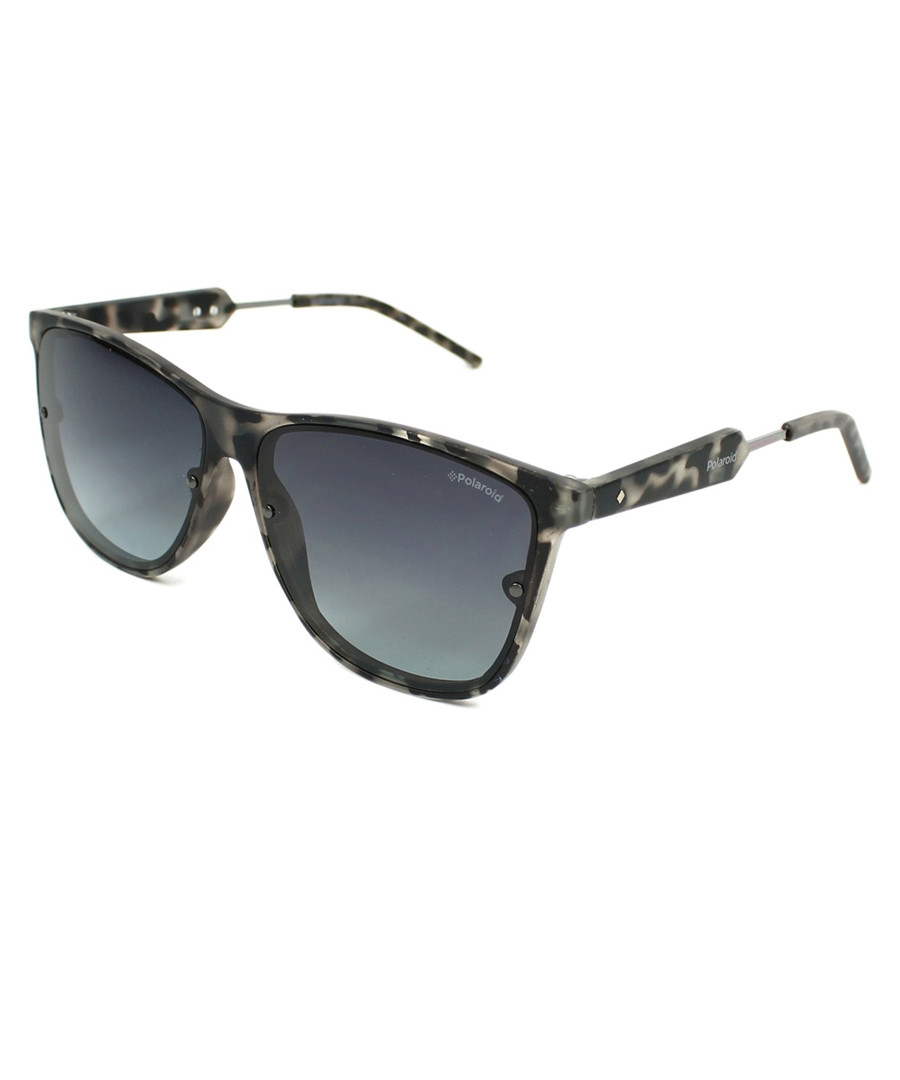 Black flecked oversize sunglasses Sale - polaroid