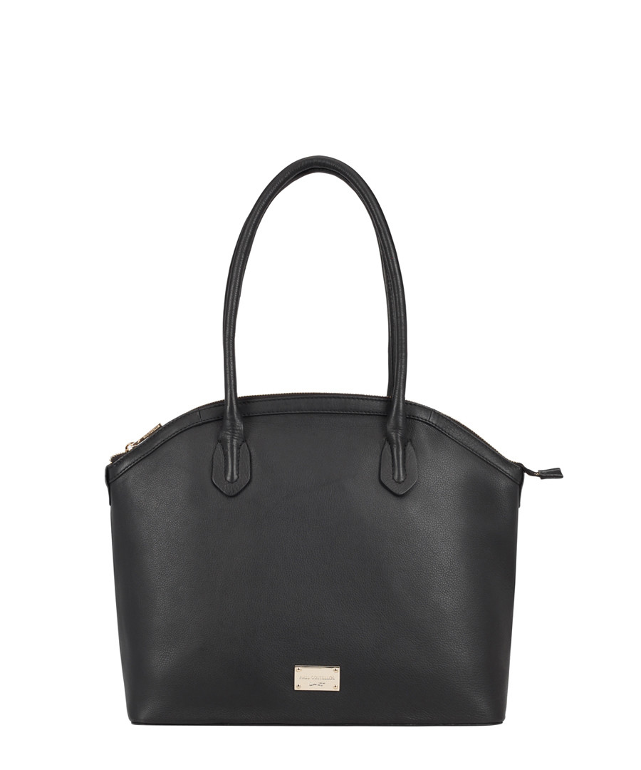 Troyes black leather shoulder bag Sale - paul costelloe
