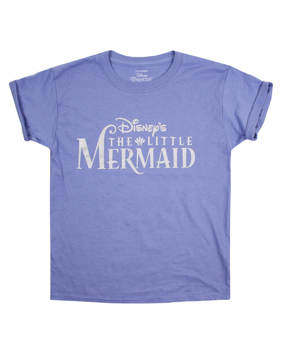 Girls' The Little Mermaid violet T-shirt Sale - Disney