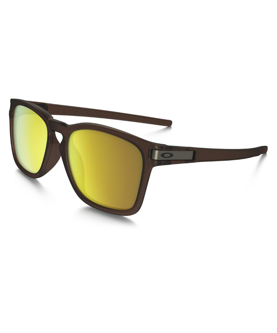 Brown & gold sunglasses Sale - Oakley