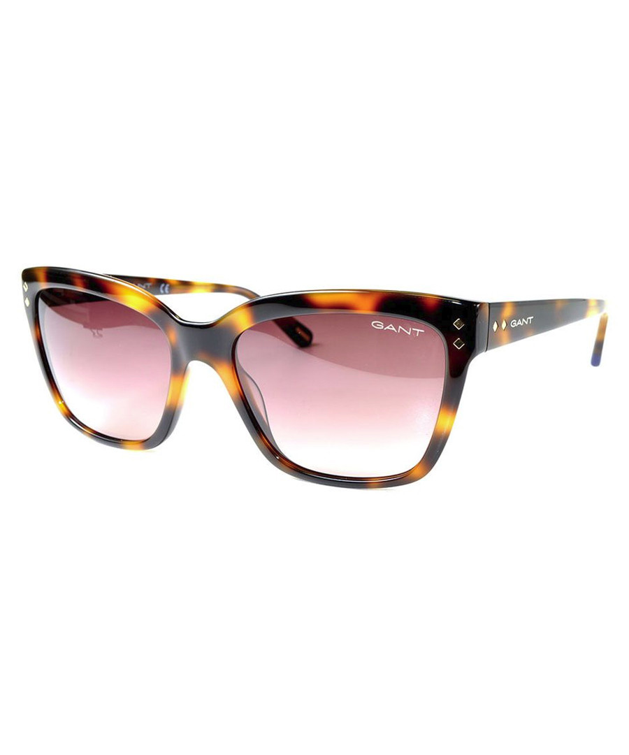 Havana & pink oversize sunglasses Sale - gant