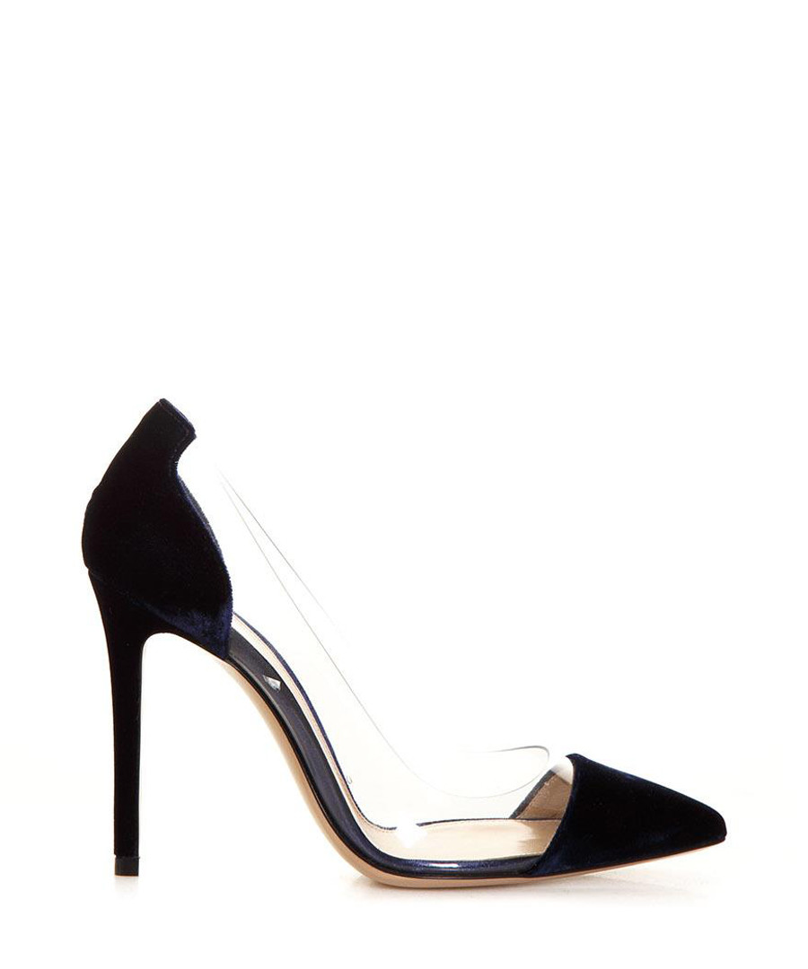 Black & transparent stiletto heels Sale - gianvito rossi