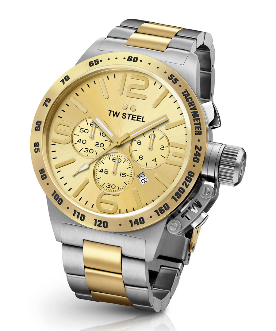 Canteen silver-tone & gold-tone watch Sale - tw steel