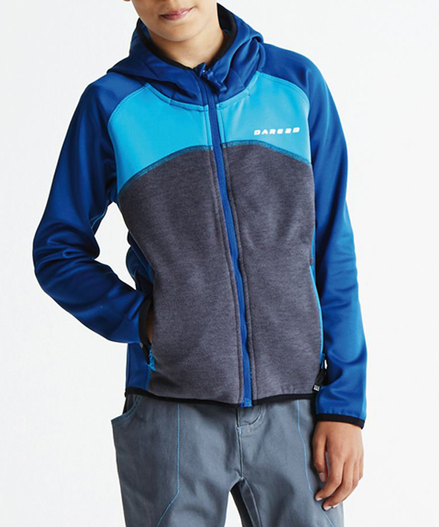 Boys' charcoal zip-up hoodie Sale - dare2b