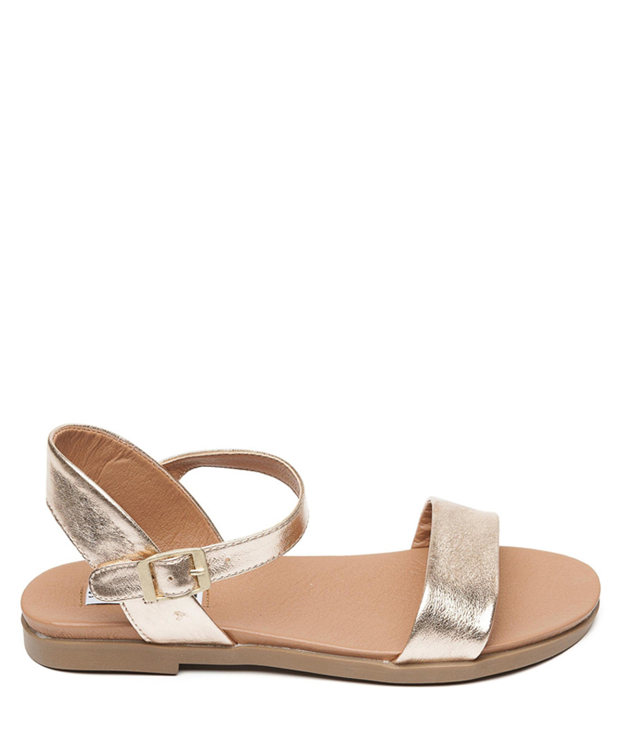 Dina rose gold buckle sandals Sale - Steve Madden