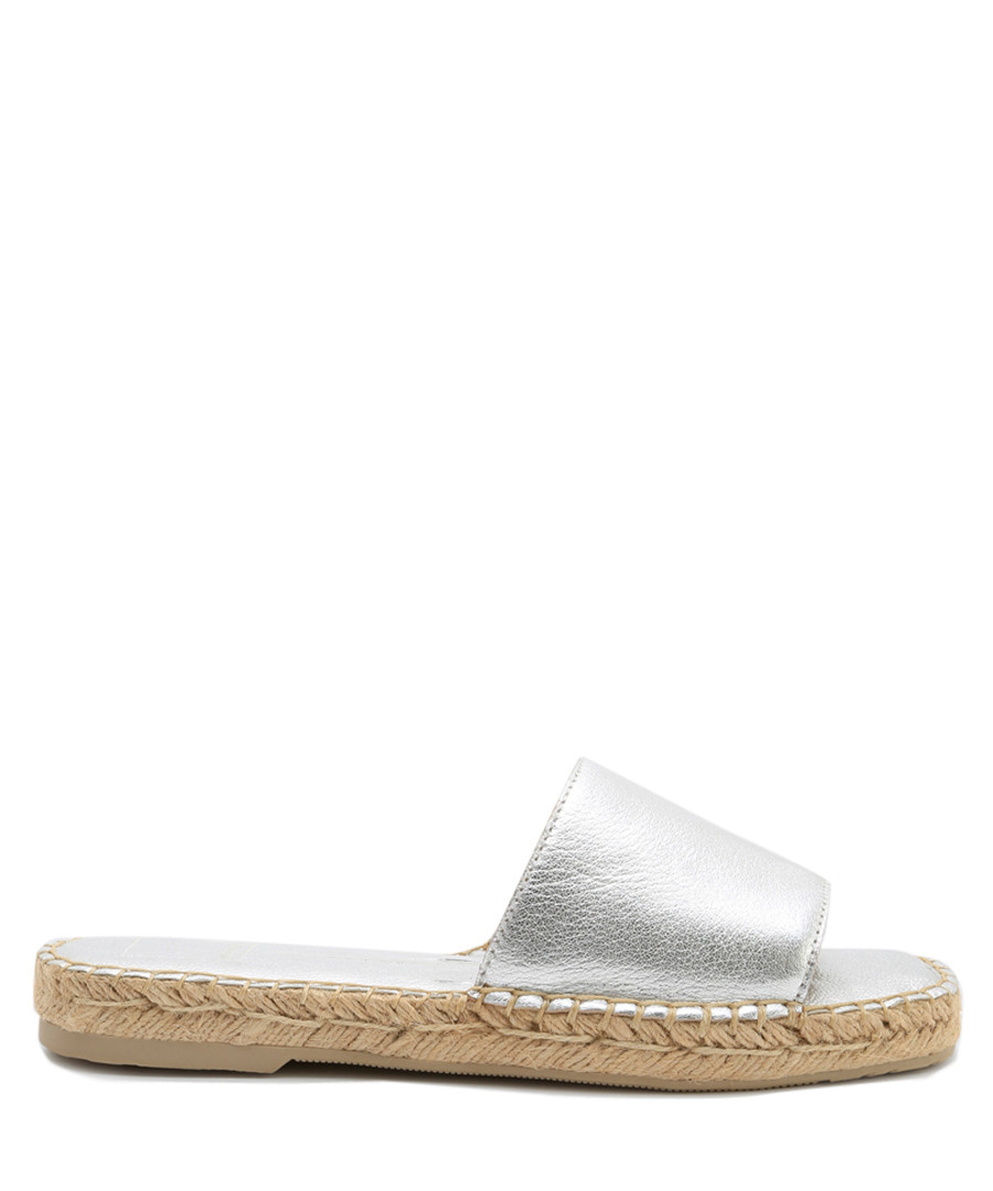 Bobbi silver metallic style slippers Sale - Steve Madden