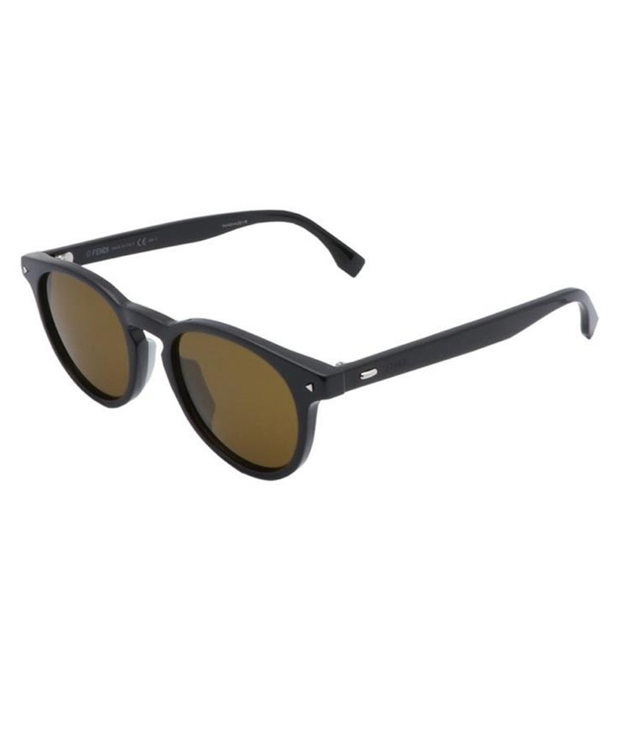 Black & yellow sunglasses Sale - fendi