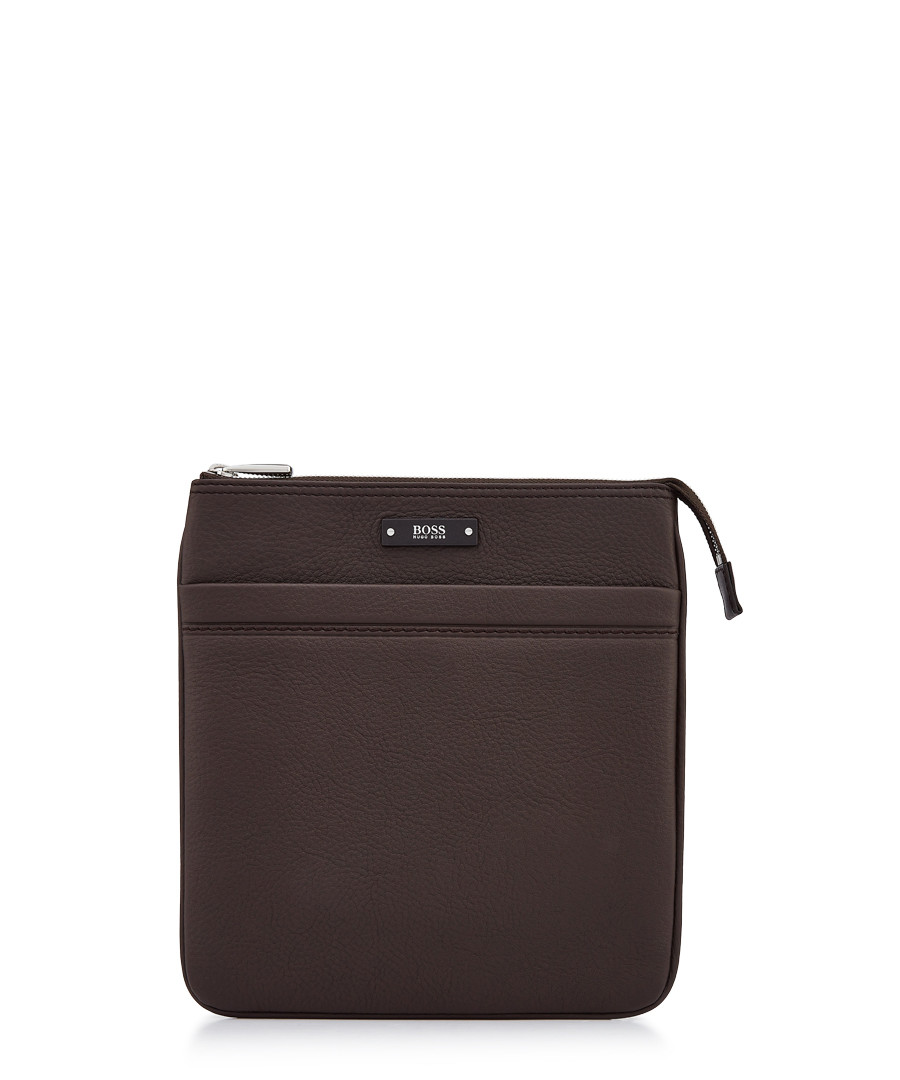 Dark brown leather card holder Sale - Boss By Hugo Boss