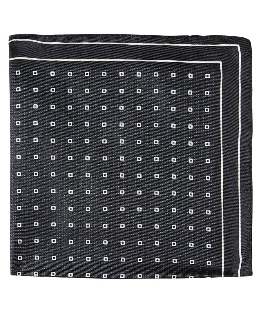 Black & white pure silk handkerchief Sale - Boss By Hugo Boss