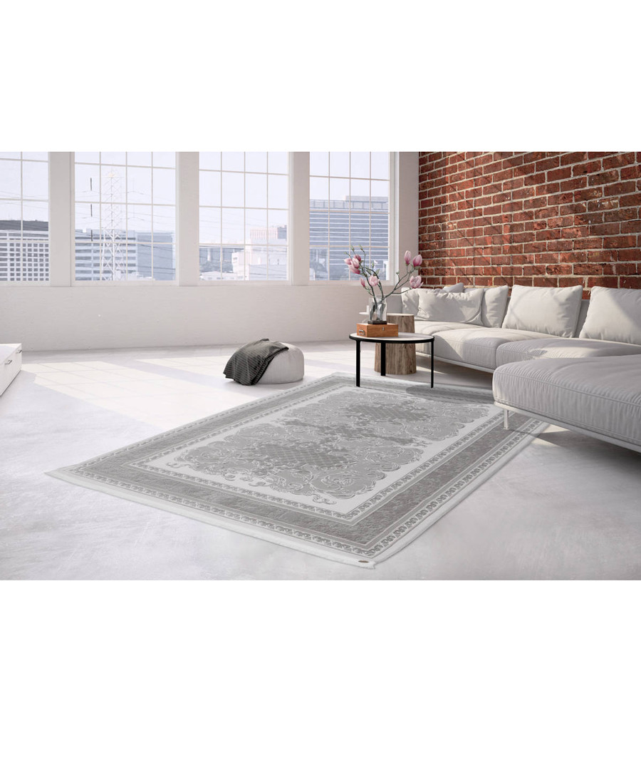 Saloon 300 silver rug 200x290cm Sale - pierre cardin