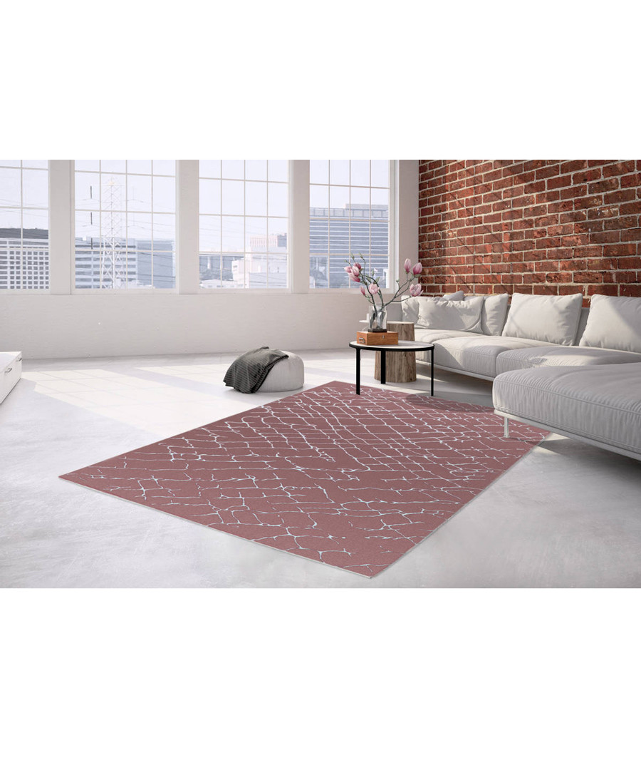 Sateen 400 pink rug 80x300cm Sale - pierre cardin