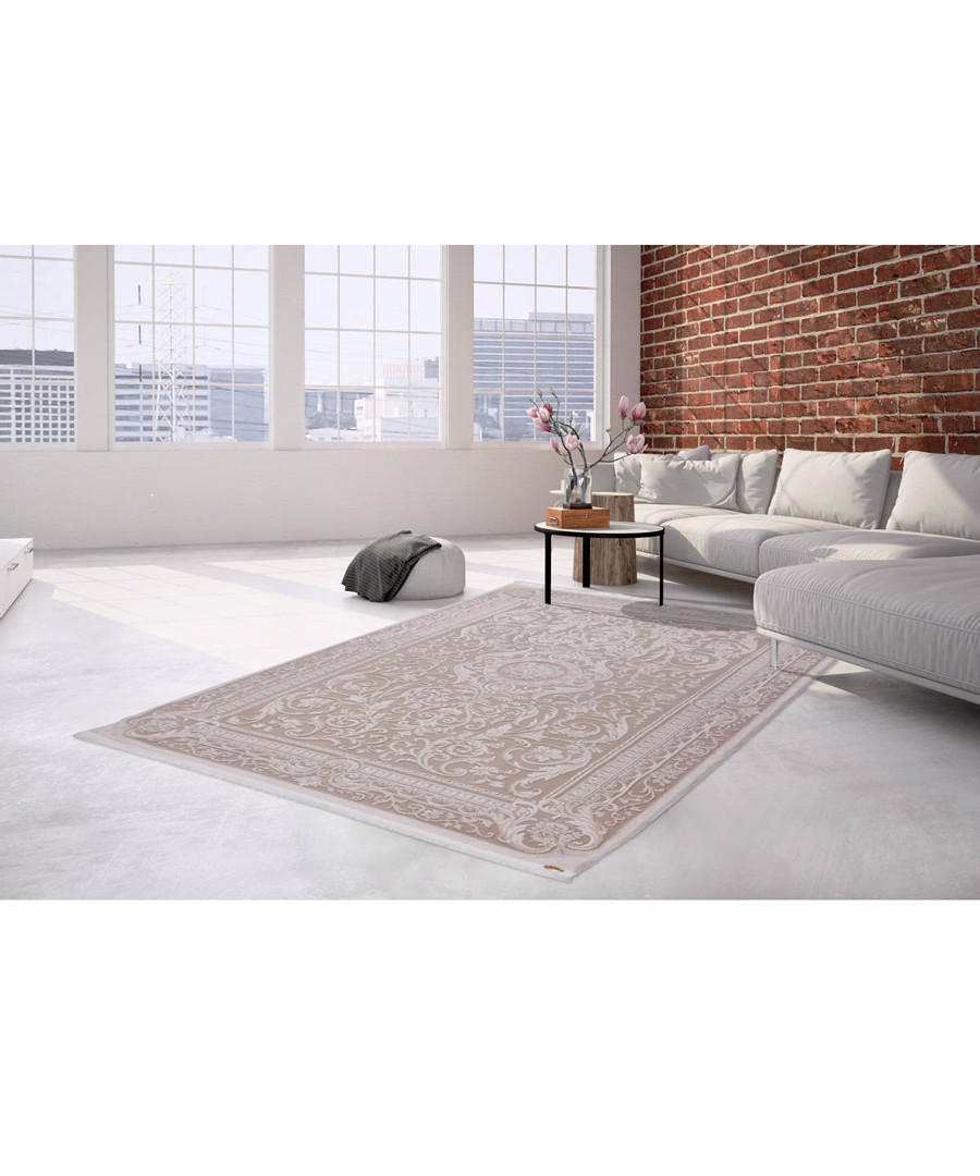 Saloon 100 beige rug 80x150cm Sale - pierre cardin