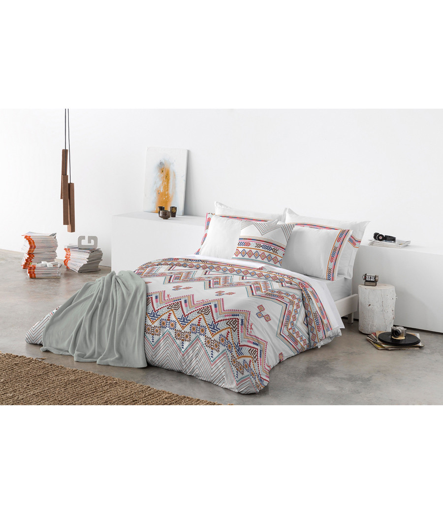 Pink pure cotton double duvet cover Sale - Derhy