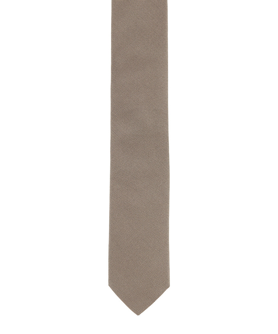 Khaki slim tie Sale - Ties