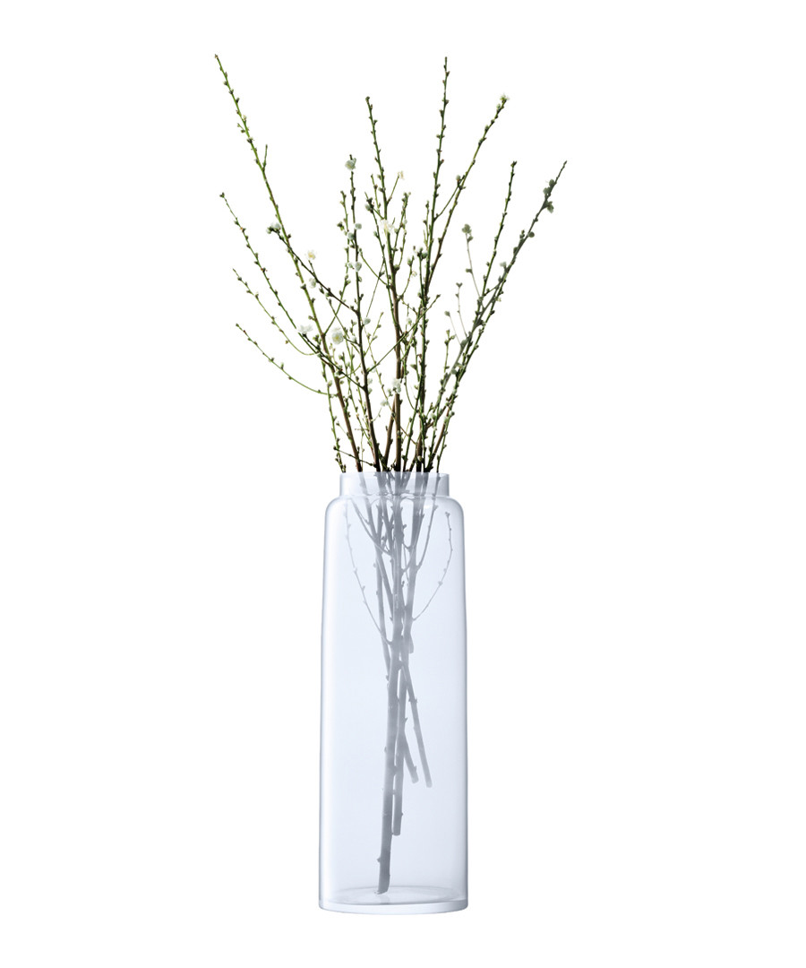 Opaline glass tall vase 70cm Sale - lsa