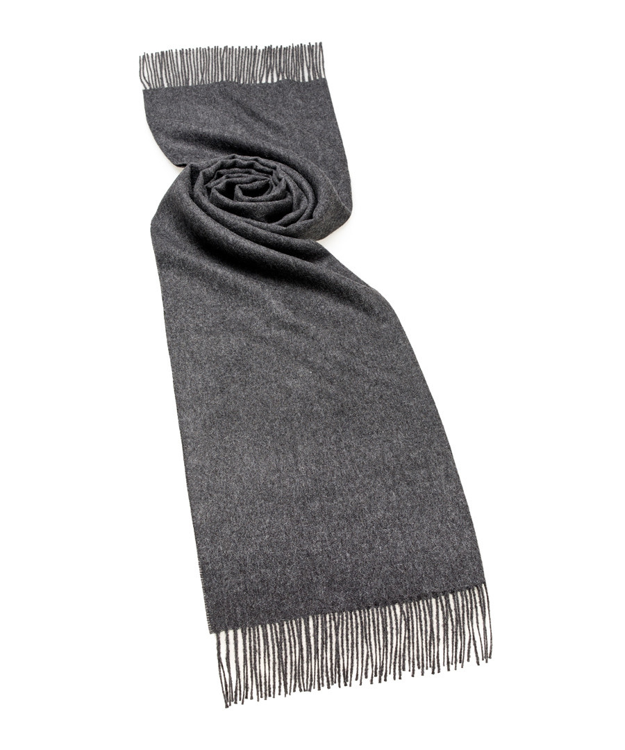 Charcoal alpaca scarf Sale - bronte