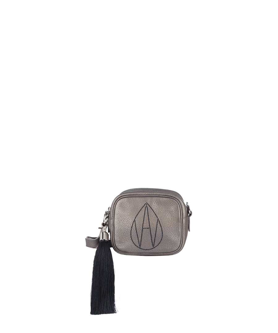The Bowie bronze leather cross body Sale - Amanda Wakeley