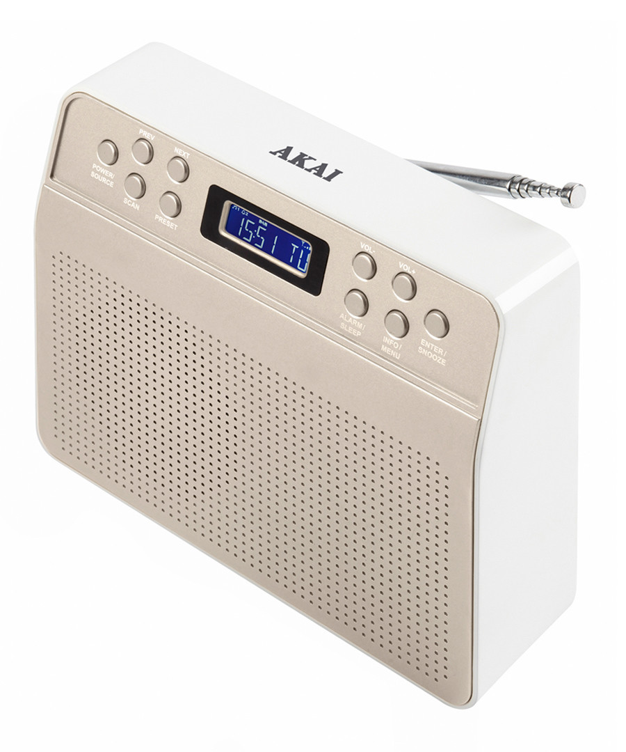 Nude portable DAB radio Sale - Akai