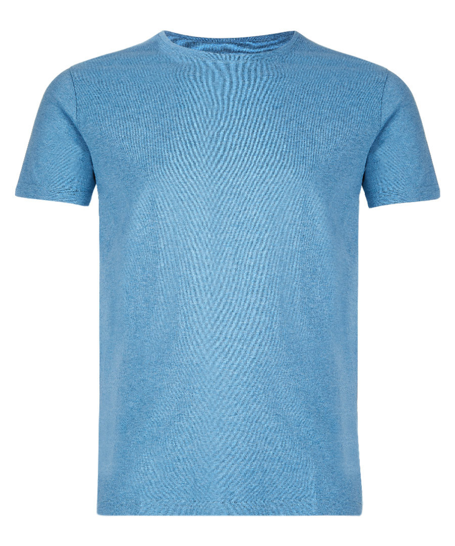 Sapphire pure cotton T-shirt Sale - Derek Rose