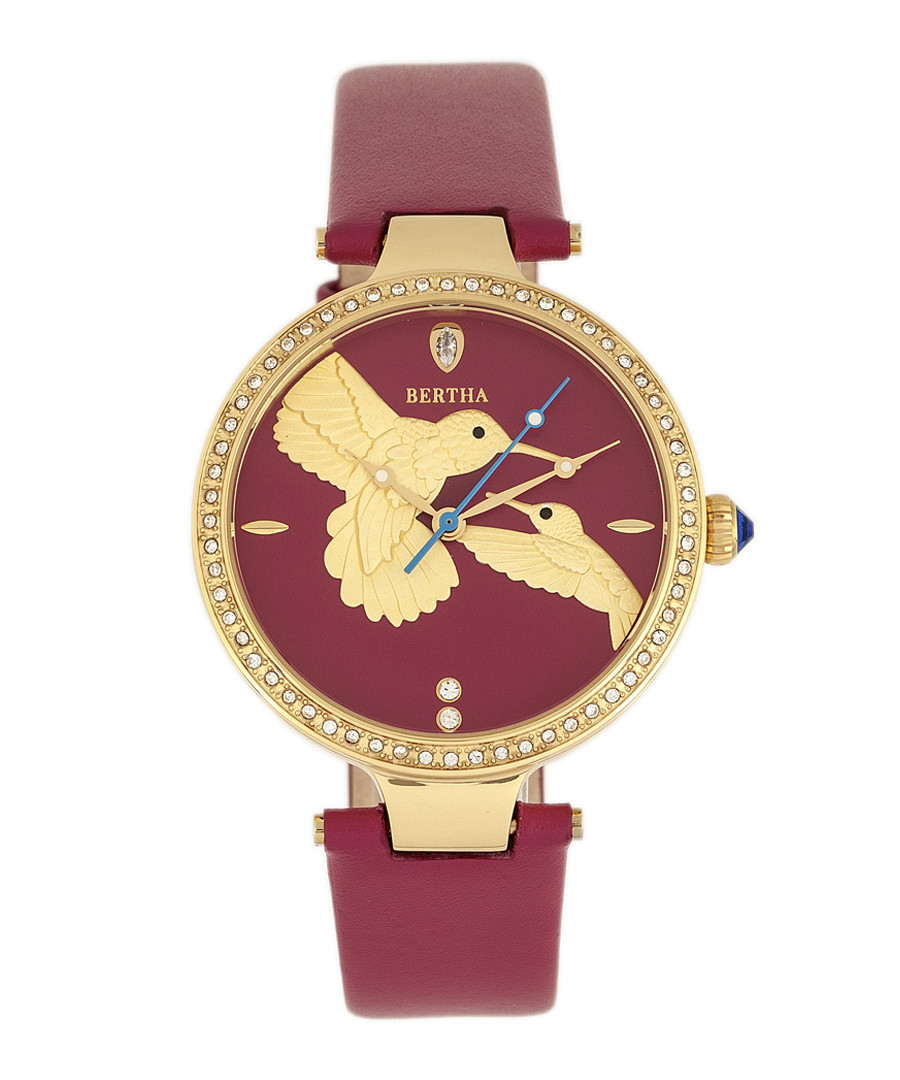 Nora fuchsia hummingbird watch Sale - bertha