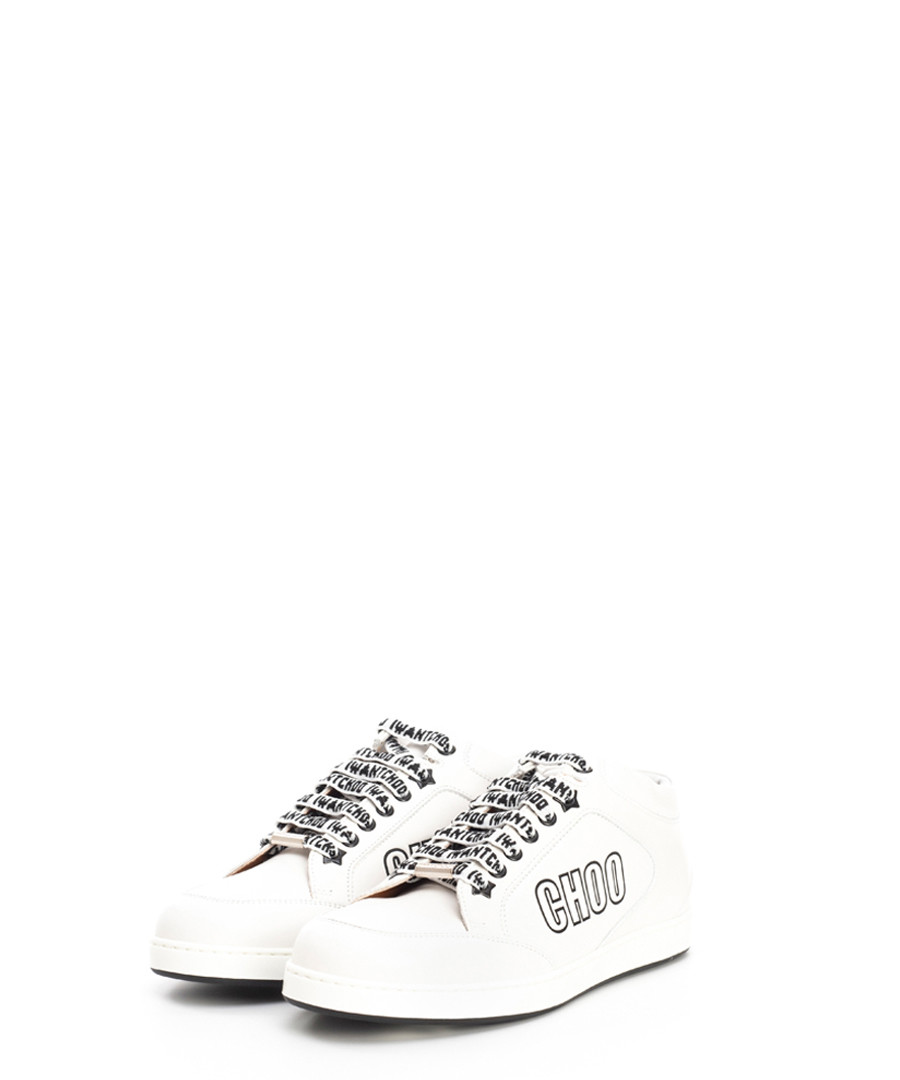 Miami white leather sneakers Sale - jimmy choo
