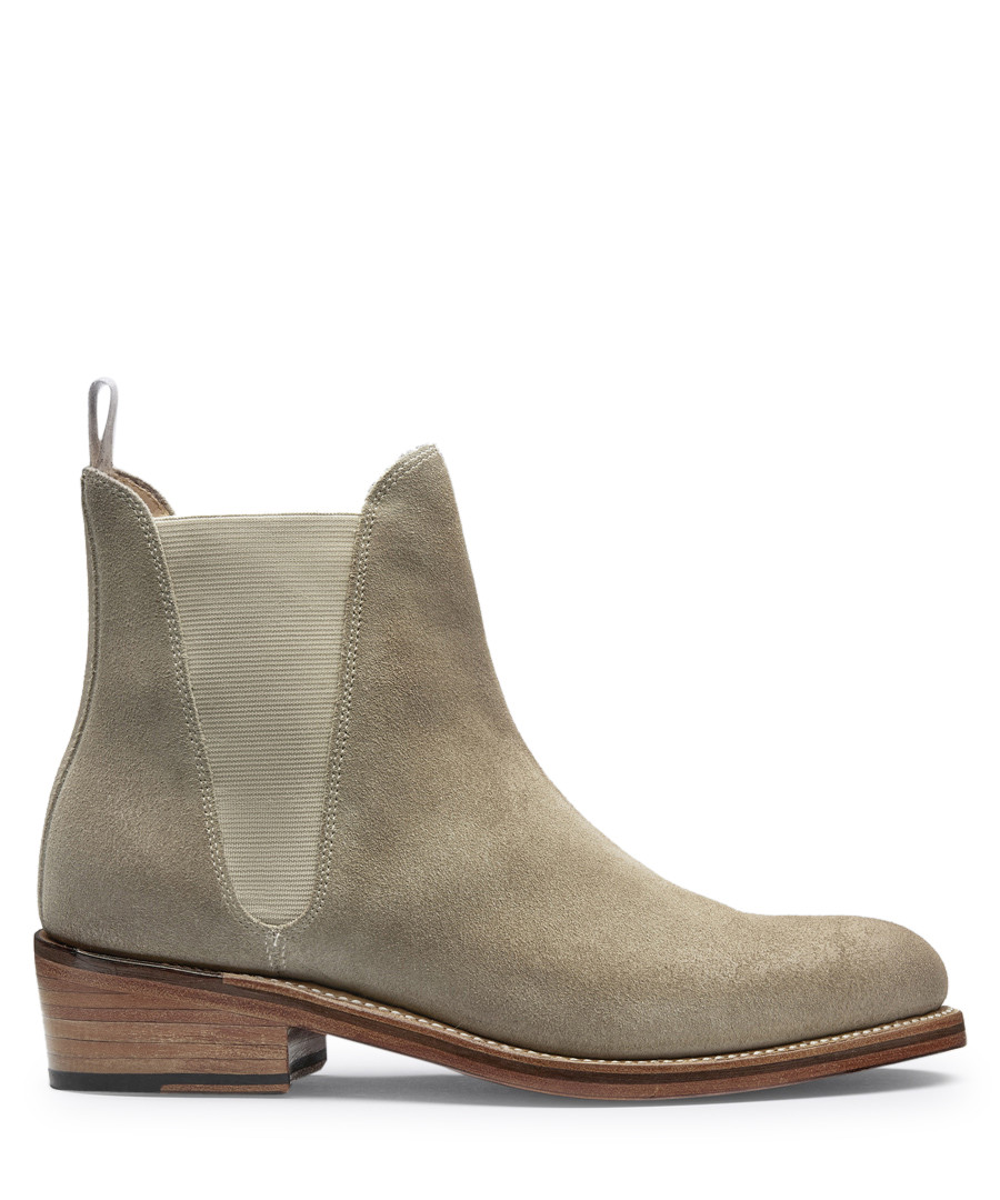 Women's camel leather Chelsea boots Sale - Grenson