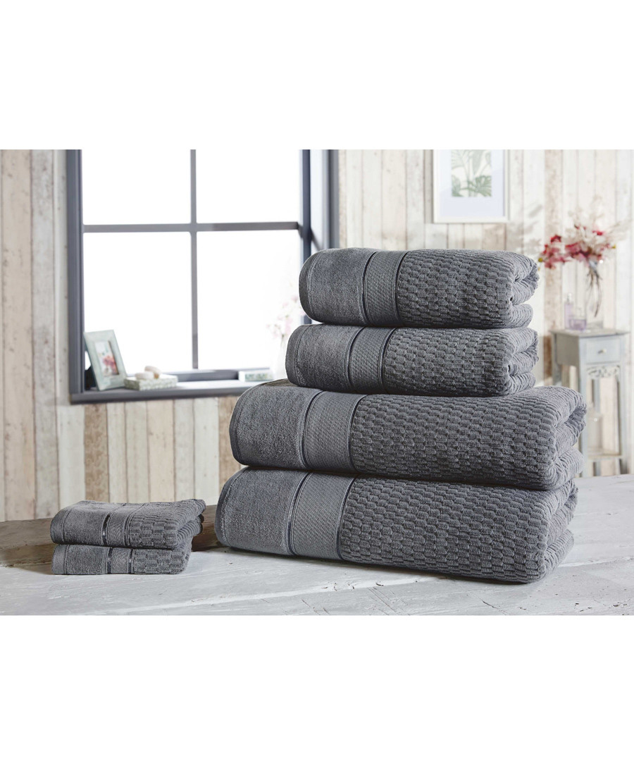 4pc grey cotton towel bale Sale - royal velvet