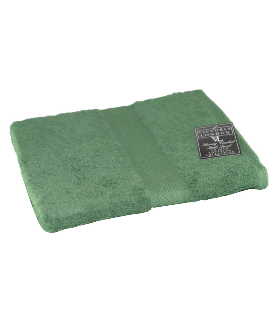 Green Egyptian cotton towel Sale - elsatex
