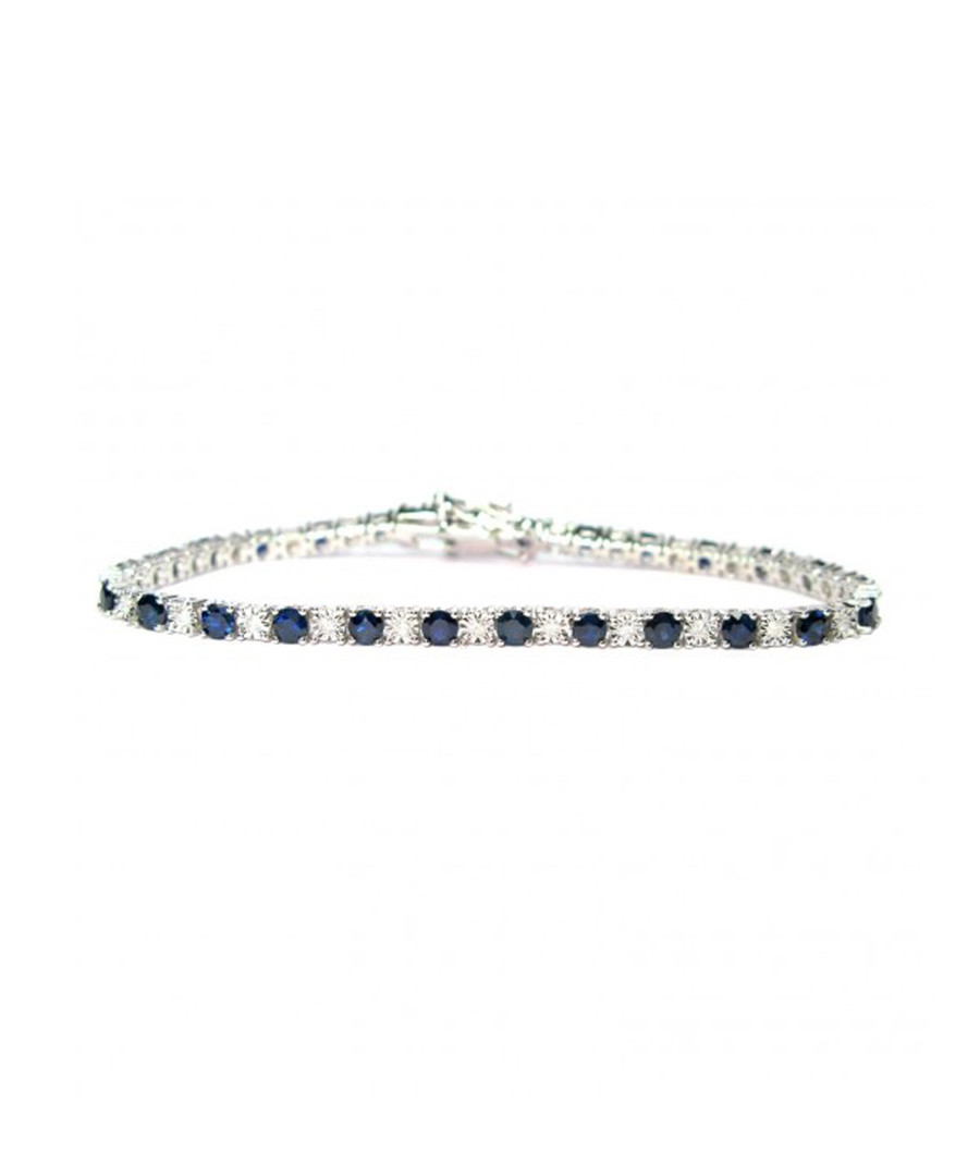 5ct sapphire & diamond gold bracelet Sale - Buy Fine Diamonds