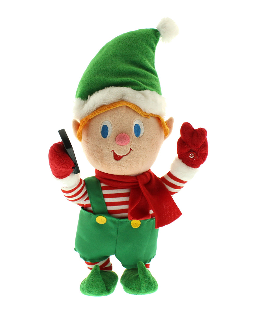 Selfie Elf animation 37cm Sale - Festive
