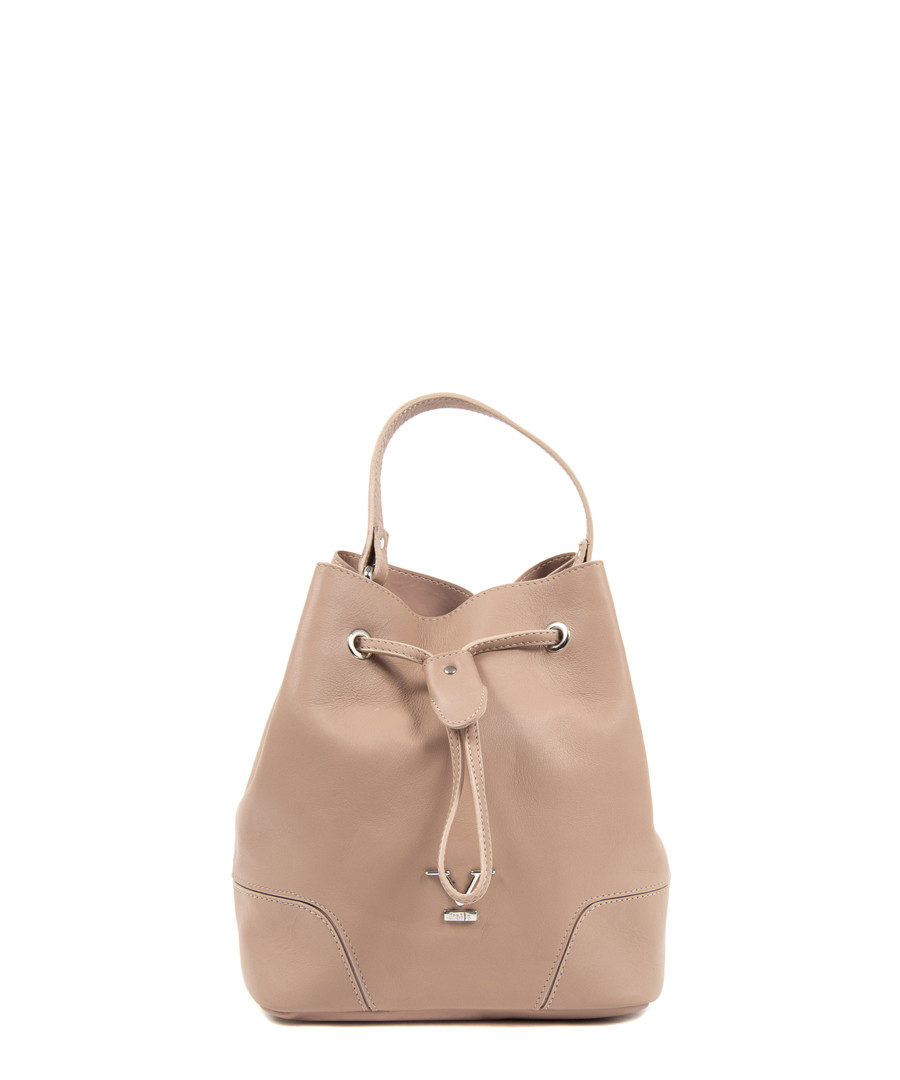 Nude leather bucket bag Sale - V ITALIA BY VERSACE 1969 ABBIGLIAMENTO SPORTIVO SRL MILANO ITALIA