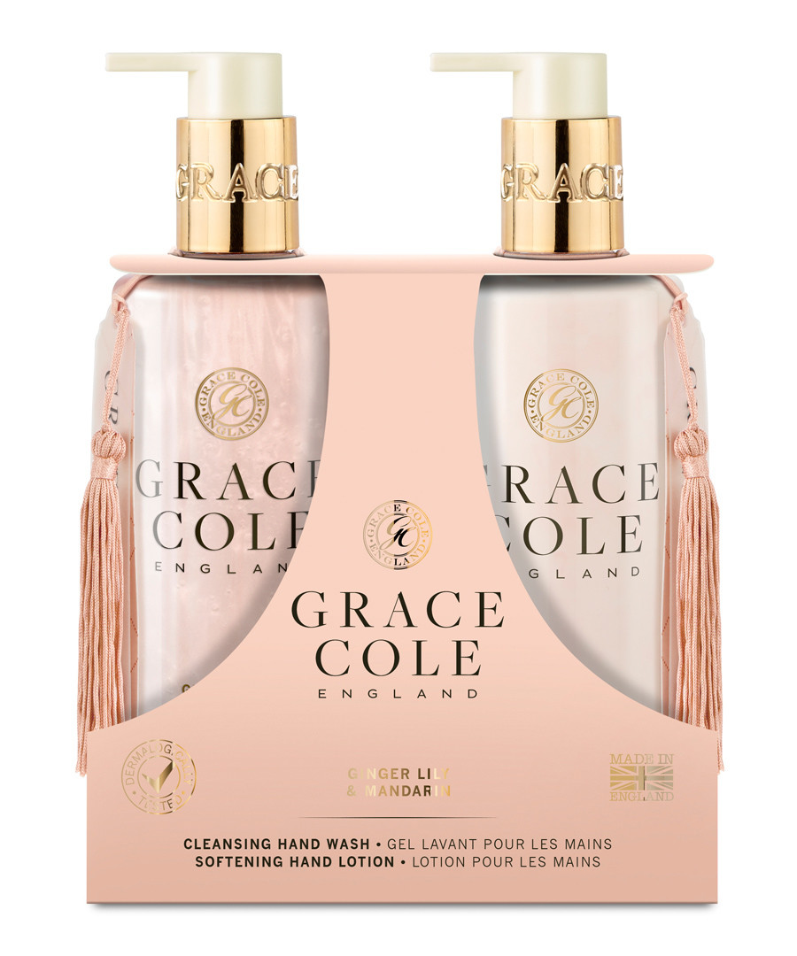 2pc ginger lily & mandarin hand care set Sale - grace cole
