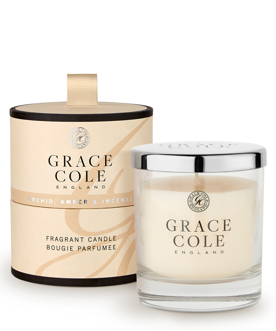 Orchid Amber & Incense candle Sale - grace cole
