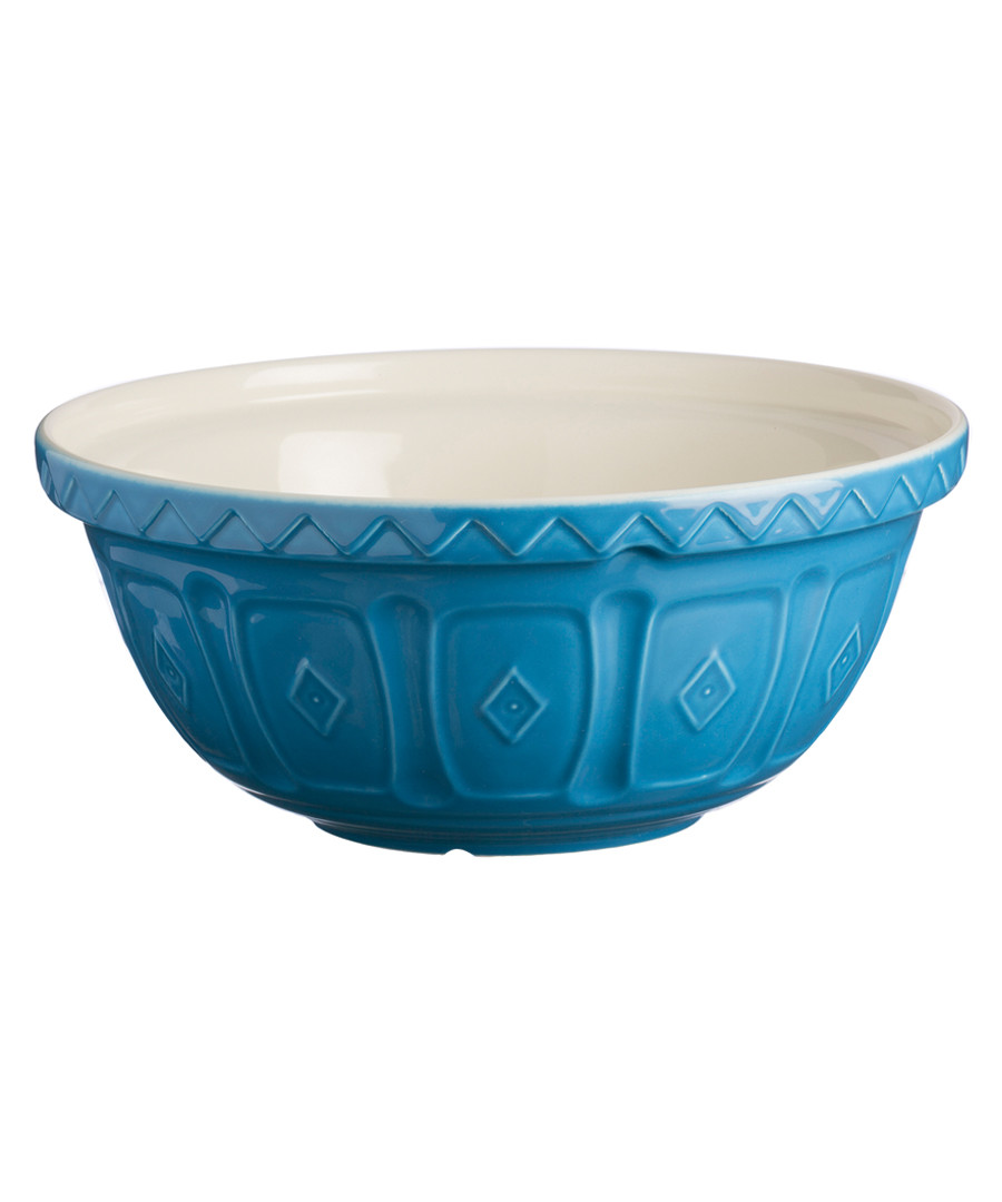 Azure earthenware mixing bowl 29cm Sale - mason cash