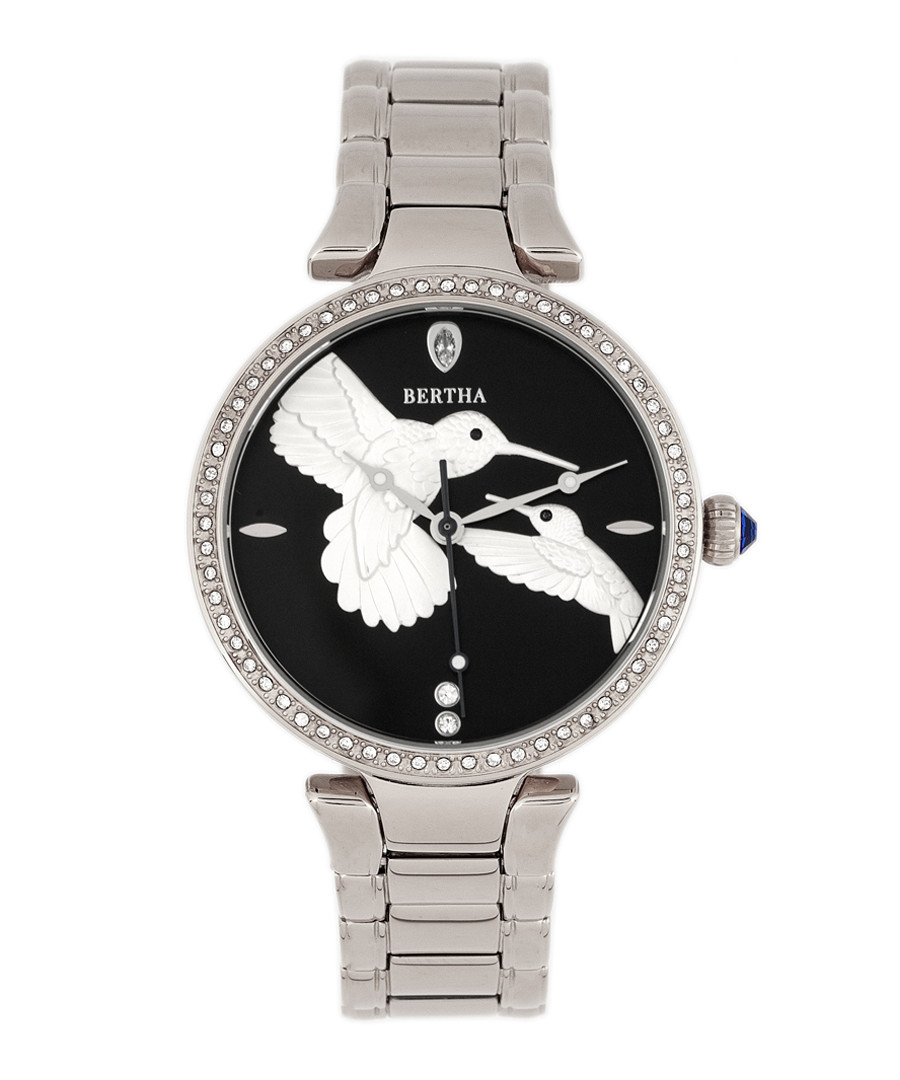 Nora silver-tone hummingbird watch Sale - bertha