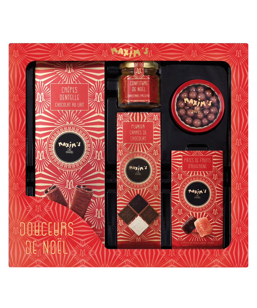 5pc red chocolate box Sale - Maxim's de Paris