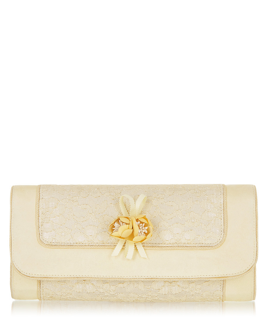 Genova lemon embellished clutch bag Sale - ruby shoo