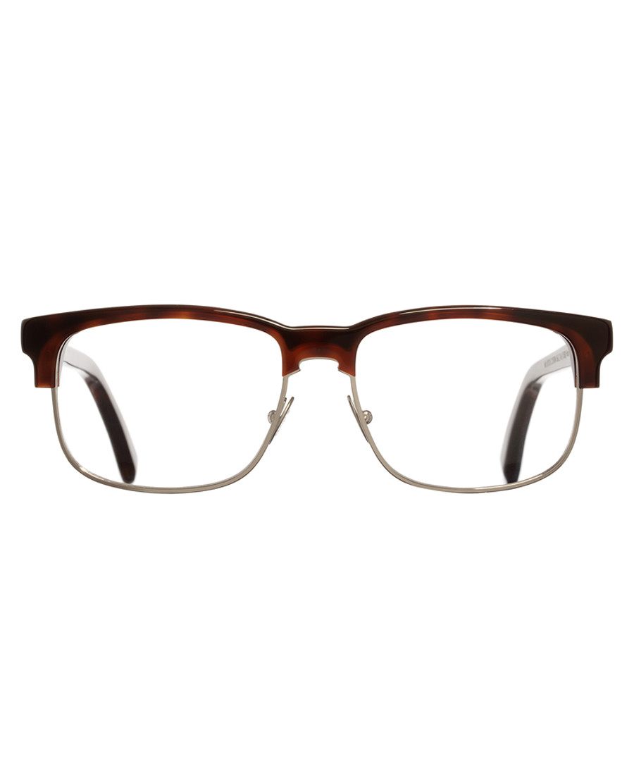 Dark Turtle squared clear lens glasses Sale - cutler and gross