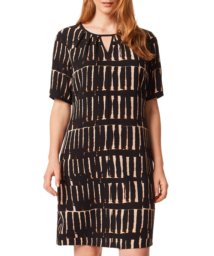 Cherie black print midi dress Sale - studio eight