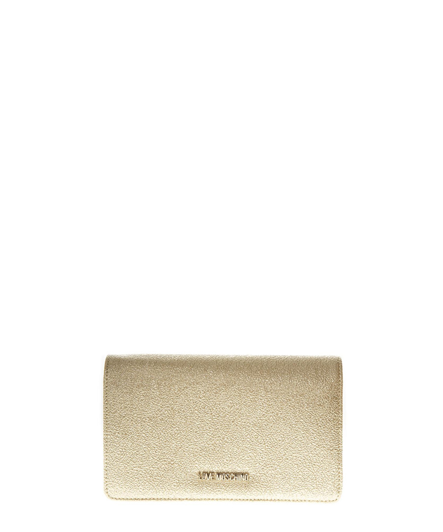 gold shoulder bag Sale - LOVE MOSCHINO