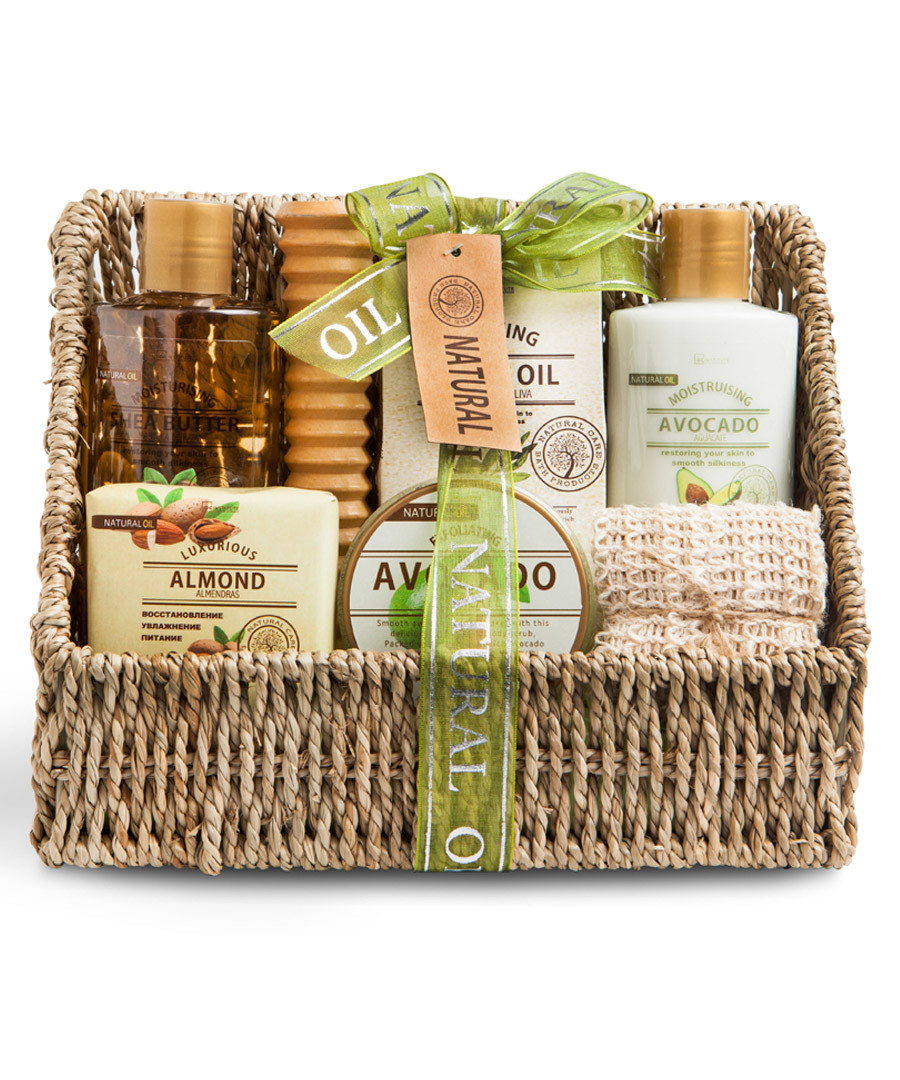Discount 7pc Natural Oils gift basket set SECRETSALES