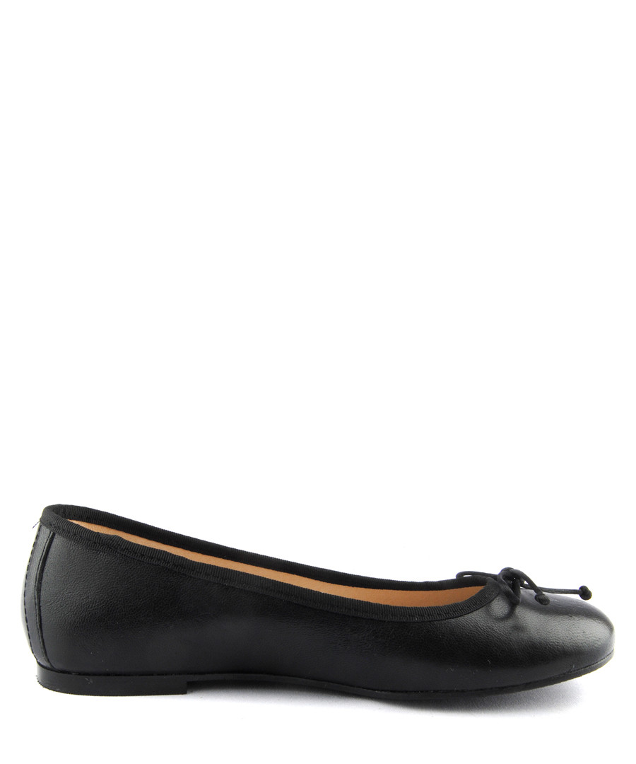 Black leather ballet pumps Sale - BROSSHOES